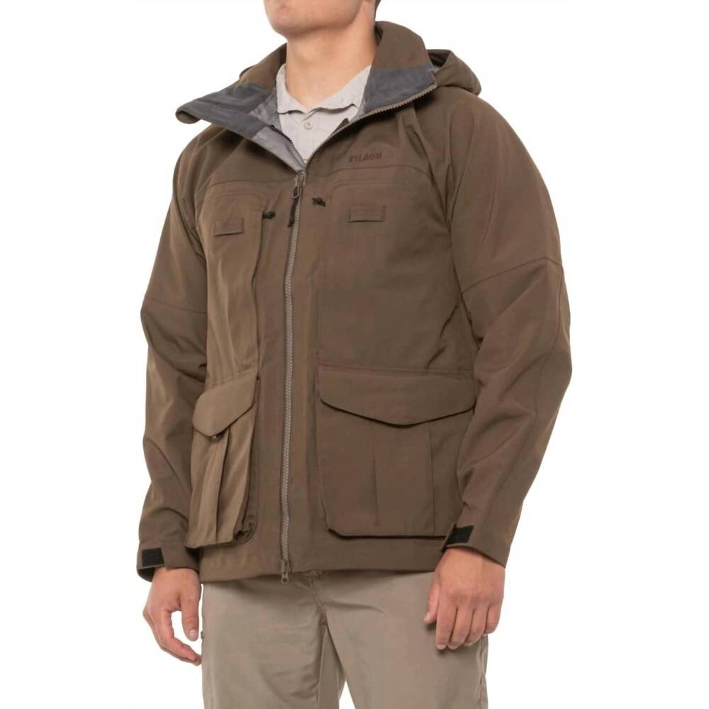 NEW FILSON 3-layer field jacket in brown